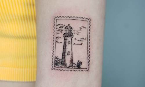 Lighthouse Stamp